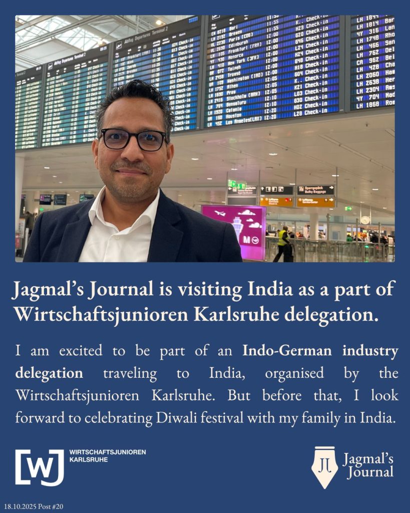 Jagmal's Journal in India