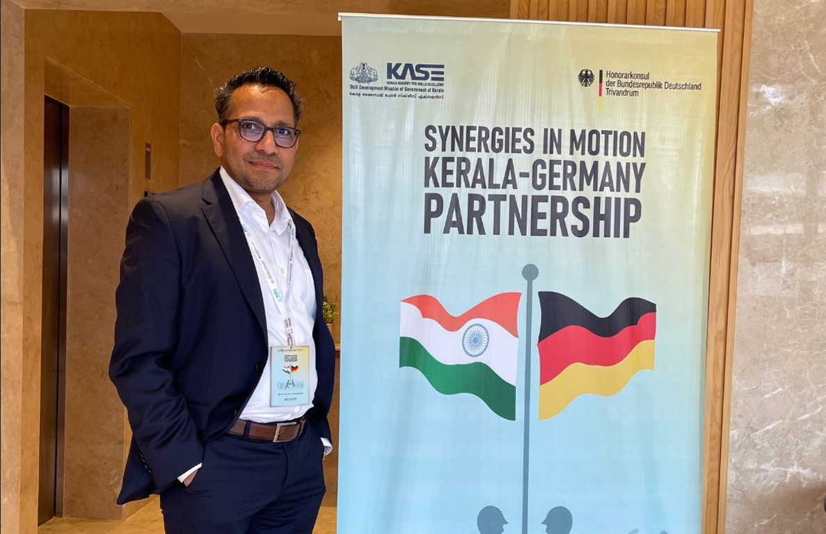 𝗗𝗮𝘆-𝟭 𝗶𝗻 𝗧𝗵𝗶𝗿𝘂𝘃𝗮𝗻𝗮𝗻𝘁𝗵𝗮𝗽𝘂𝗿𝗮𝗺 𝗼𝗳 𝘁𝗵𝗲 𝗜𝗻𝗱𝗼-𝗚𝗲𝗿𝗺𝗮𝗻 𝗶𝗻𝗱𝘂𝘀𝘁𝗿𝘆 𝗱𝗲𝗹𝗲𝗴𝗮𝘁𝗶𝗼𝗻 🇮🇳🇩🇪